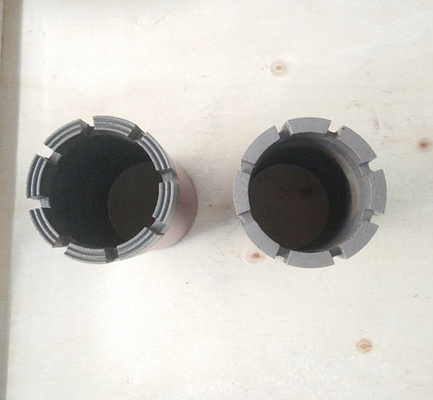 نوع مسطح ومعيار AW BW NW HW PW HWT Wireline Core Bareel Diamond Casing Shoe Bit