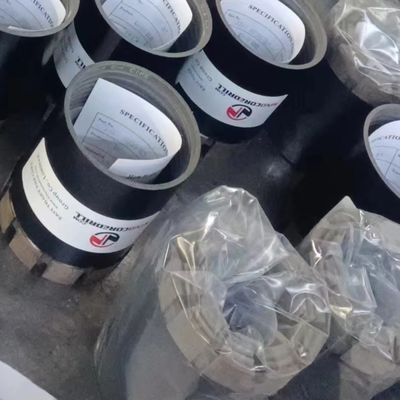 DCDMA خيط مستعمرة الماسة جوهر قطعة مع حياة عمل طويلة للحفر الدائم