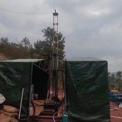 XZHP-600B BQ 600m أجهزة الحفر الهيدروليكية المحمولة سهلة التجميع لاستكشاف المناجم