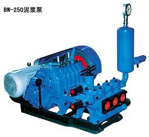 عالية الكفاءة BW250 250L الناتج 6MPa الألغام أفقي ثلاثي مضخة الطين