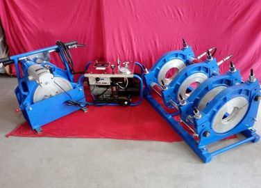 الهيدروليكي شبه التلقائي الأنابيب HDPE بعقب الانصهار آلة لحام Φ 160mm إلى 5 355mm