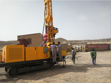 RC300 كامل الهيدروليكية أعلى محرك الزاحف الأساسية الحفر تلاعب بئر عمق 300 متر