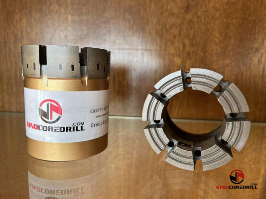 Wireline Triple Tube NQ3 HQ3 Imp Diamond Core Bits مع تفريغ الوجه