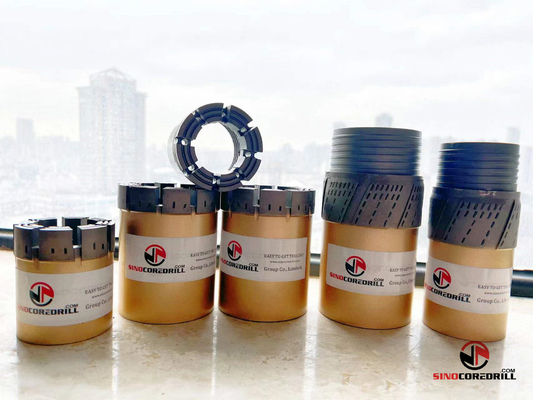 HQWL OD 96MM ID 63.5MM مشربة الماس الأساسية للاستكشاف الجيولوجي