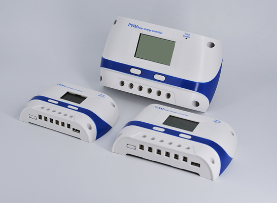 جهاز التحكم بالشحن بالطاقة الشمسية PWM MPPT مع شاشة LED LCD