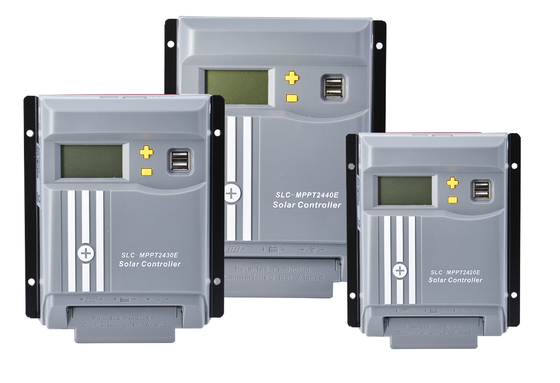 جهاز التحكم بالشحن بالطاقة الشمسية PWM MPPT مع شاشة LED LCD