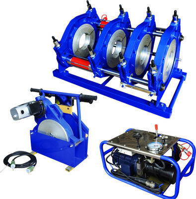 سعر جيد الهيدروليكي شبه التلقائي الأنابيب HDPE بعقب الانصهار آلة لحام Φ 160mm إلى 5 355mm الانترنت