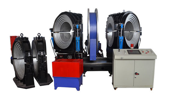 سعر جيد آلة لحام الأنابيب متعددة الزوايا HDPE المناسب بعقب الانصهار آلة لحام 630mm سلسلة الانترنت